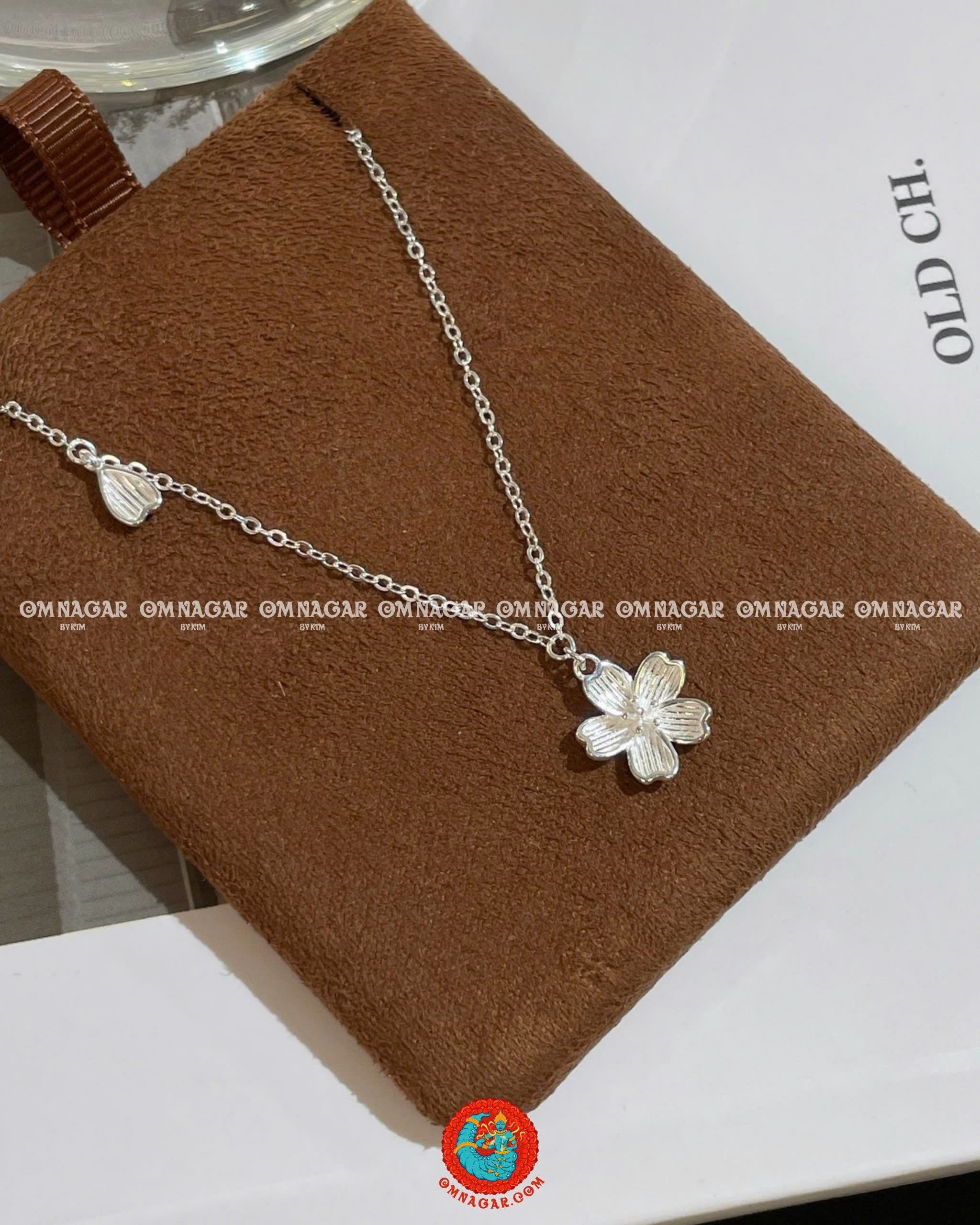 Dây chuyển Hoa Đào - Bạc 999