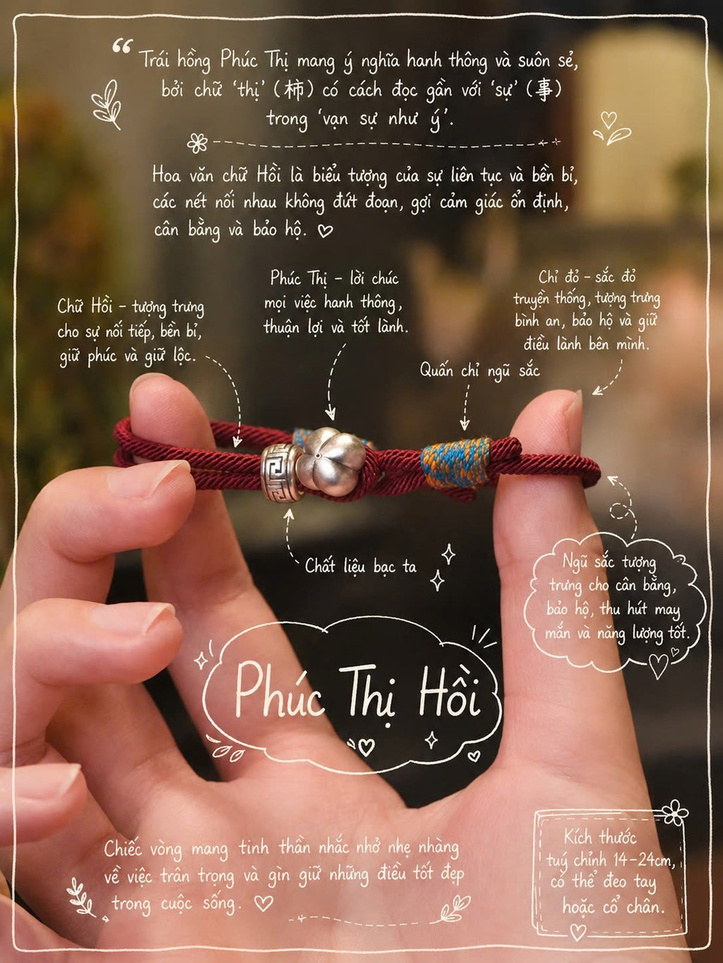 Chỉ Đỏ Phúc Thị Hồi Quy - Bạc 999 (2026)