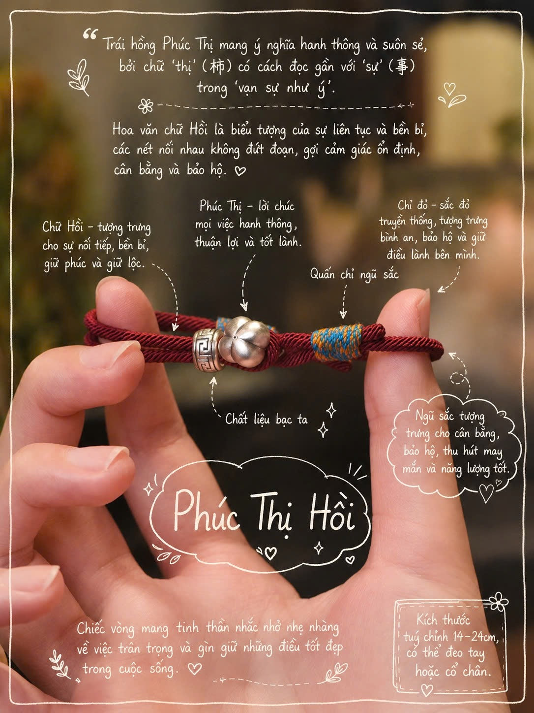 Chỉ Đỏ Phúc Thị Hồi Quy - Bạc 999 (2026)