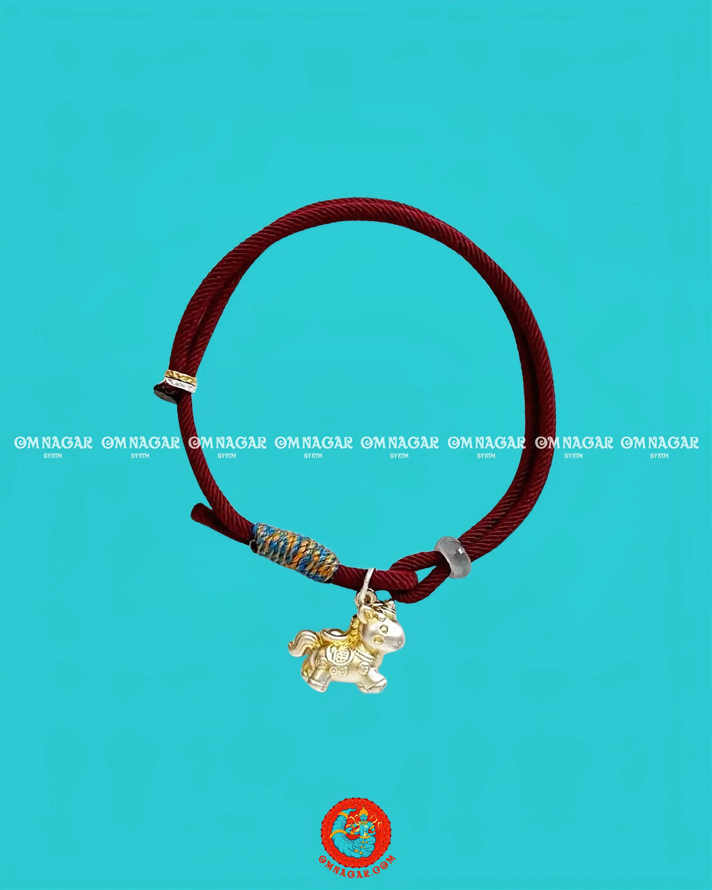 Chỉ Đỏ Kim Mã Chiêu Phúc - Bạc mạ vàng 14k (2026)