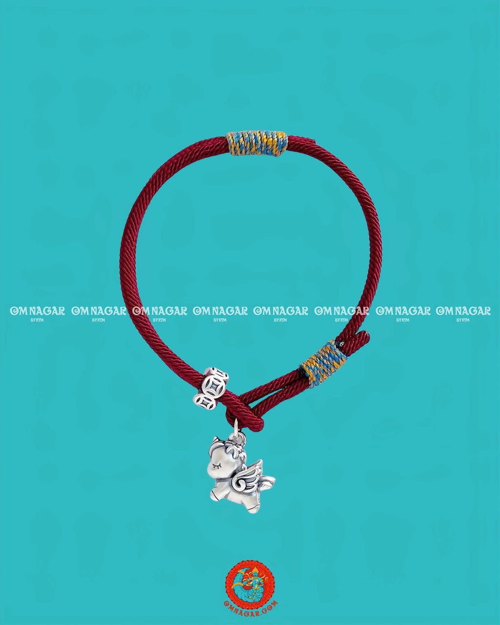 Chỉ Đỏ Kỳ Lân Thiên Mã - Bạc 999 (2026)