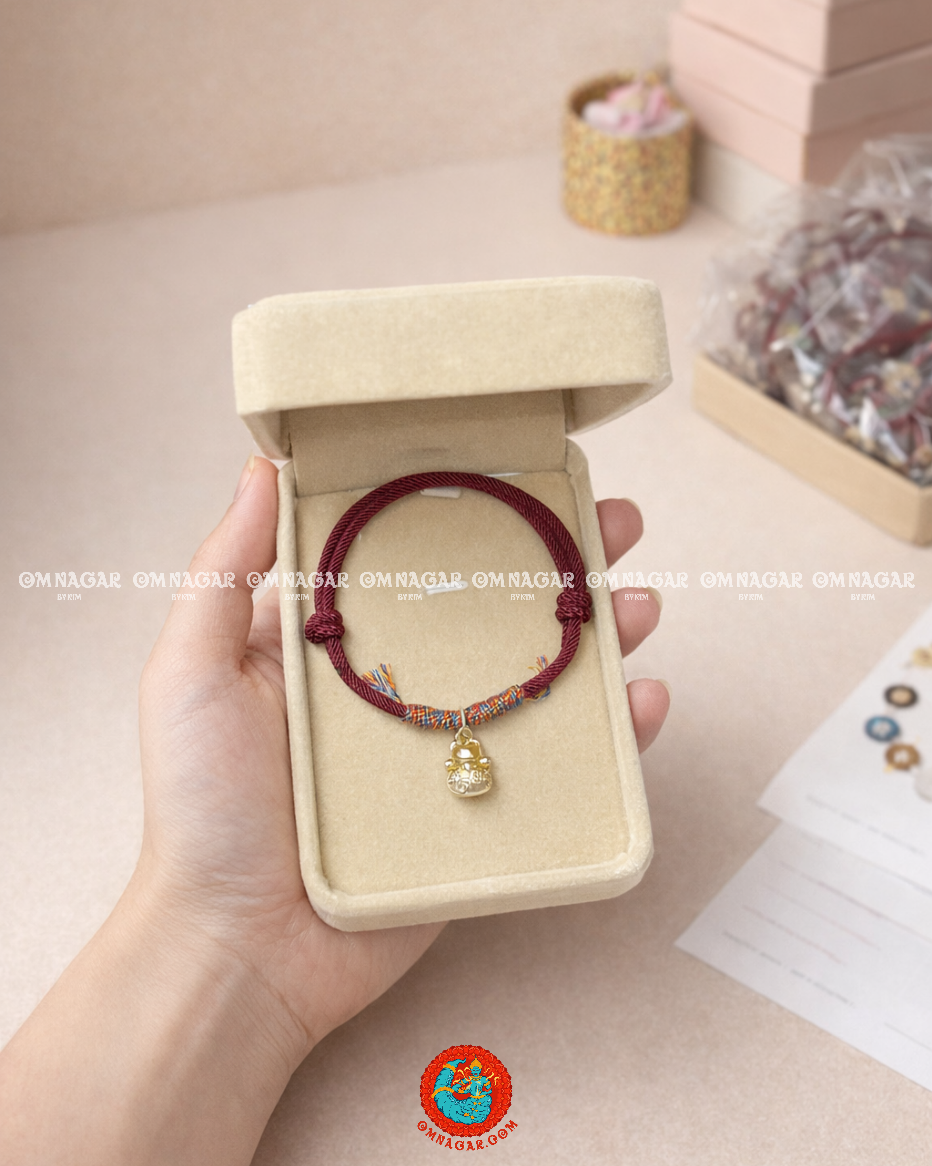 Chỉ Đỏ Mèo Chiêu Tài Tiến Bảo - Bạc 999 (2026)