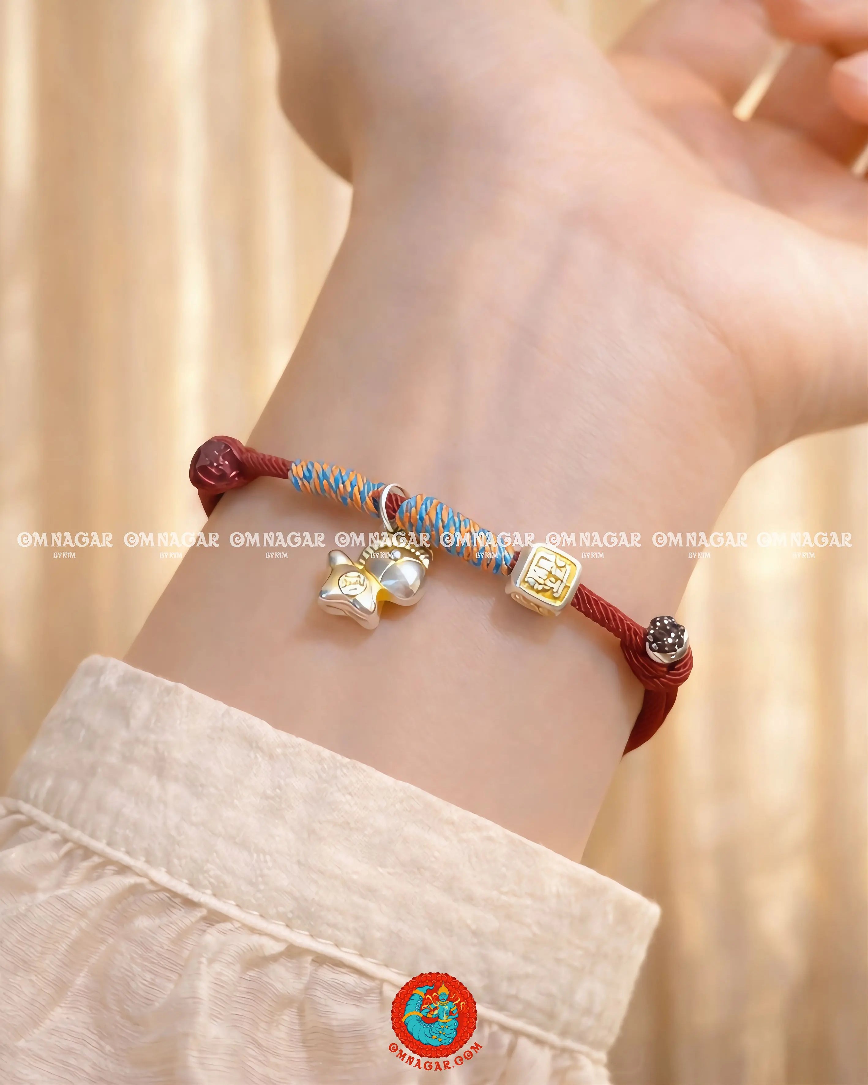 Chỉ Đỏ Phúc Mã Tứ Hỷ - Bạc 999 (2026)