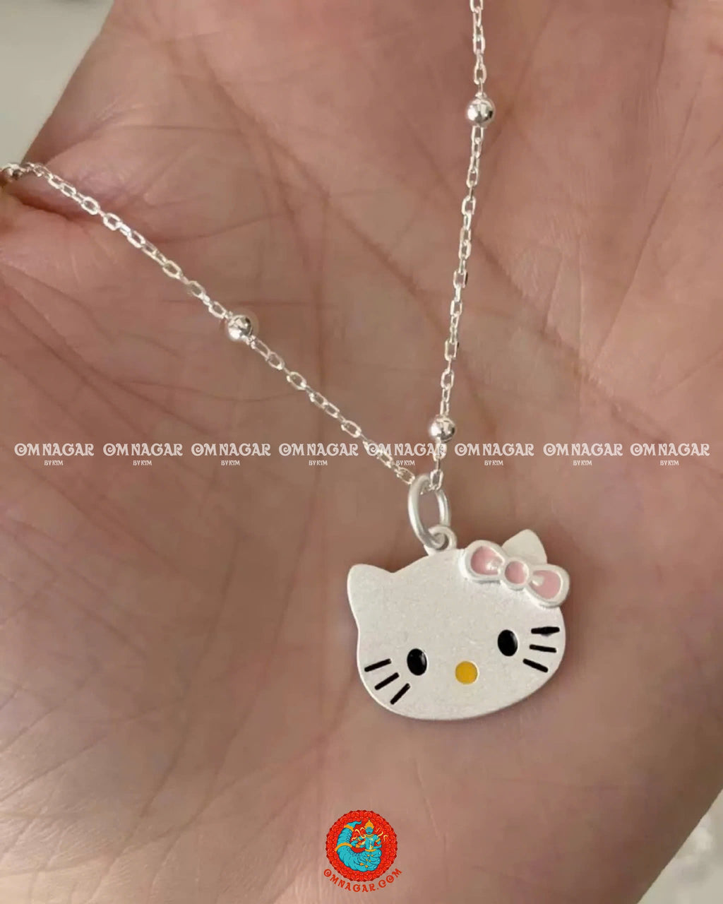 Dây chuyền Kitty - Bạc 925