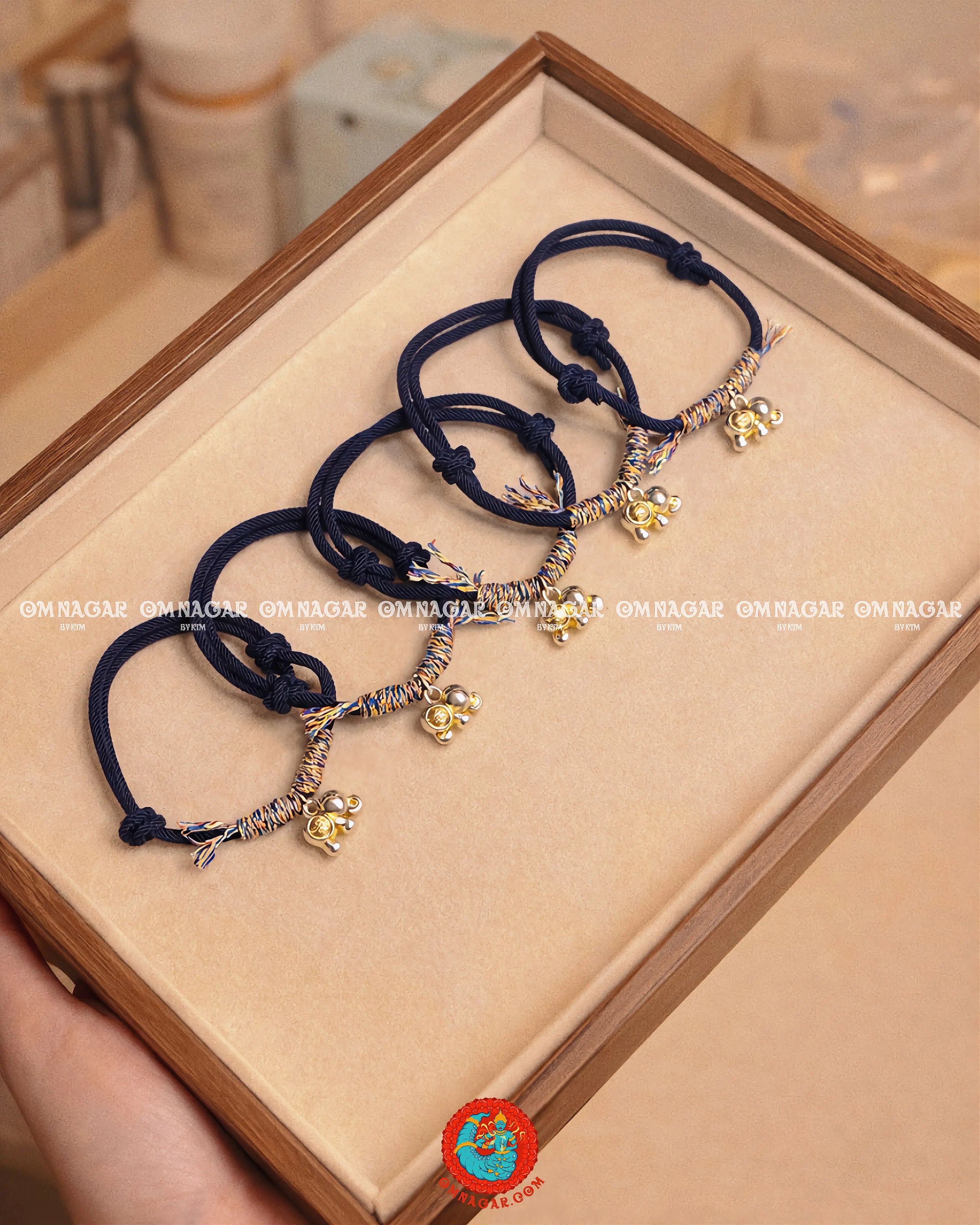 Chỉ Đỏ/xanh Voi Cát Tường - Bạc 999 (2026)